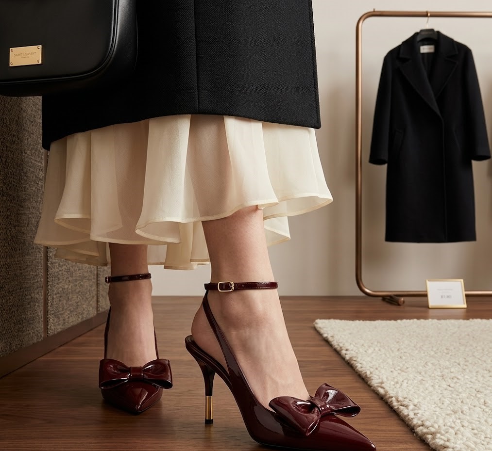 Street Style Sexy Sandals Woman Designer Shoes Pumps Bow Pointed Toe Stiletto High Heels Banquet Party Nightclub Slingbacks 0 sold