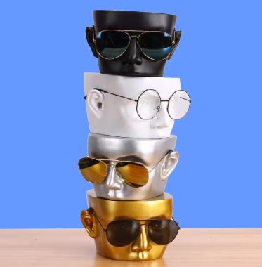 Face Design Glasses Sunglasses Display Stand Rack Bracket Jewelry Racks Crafts Holders Ornaments